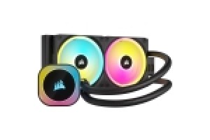 CORSAIR DISSIPATORE ICUE LINK H100I RGB AIO, 240MM RADIATOR, LIQUID CPU COOLER