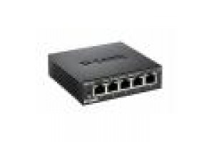 D-LINK SWITCH 5 PORTE 10/100 CASE METALLICO