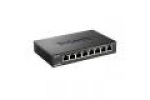 D-LINK SWITCH 8 PORTE 10/100 CASE METALLICO