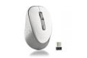 NGS MOUSE WIRELESS BIANCO 2 PULSANTI E ROTELLA DI SCORRIMENTO