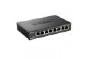 D-LINK SWITCH 8 PORTE GIGABIT CASE METALLICO