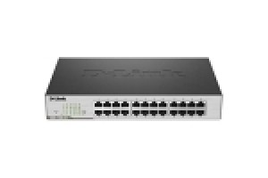 D-LINK SWITCH SMART MANAGED 24 PORTE GIGABIT, FANLESS, 802.1Q VLAN, 802.1p QoS, 11 RACKMOUNT INSTALLATION