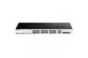 D-LINK SWITCH 24-PORT GIGABIT SMART MANAGED SWITCH INCLUDING 4 SFP PORTS