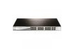 D-LINK SWITCH 24 PORTE GIGABIT POE + 4 PORTE SFP SMART+