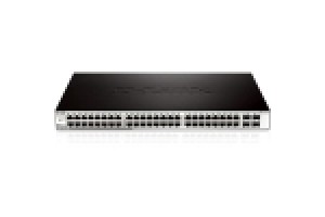 D-LINK SWITCH 48-PORT 10/100/1000BASE-T + 4-PORT 1 GBPS SFP PORTS METRO ETHERNET SWITCH