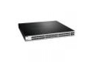 D-LINK SWITCH EASYSMART 52 PORTE GIGABIT POE 370W 4 SLOT SFP/COMBO 19 RACKMOUNT