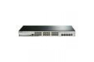 D-LINK SWITCH 28 PORTE 10/100/1000 GIGABIT STACKABLE SMART MANAGED SWITCH INCLUDING 4 10G SFP+ PORTS