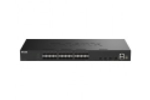 D-LINK SWITCH 28-PORT GIGABIT SFP STACKABLE SMART MANAGED SWITCH WITH 4 X 10G SFP+ PORTS