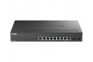 D-LINK SWITCH 10-PORT MULTI-GIGABIT SMART MANAGED SWITCH INCLUDING 8 MULTI-GIGABIT 2.5G AND 2 10G SF