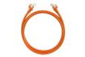 HIKVISION CAVO CAT6, U/UTP, 24AWG, CU, ARANCIONE, 0.5M