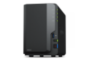 SYNOLOGY NAS TOWER 2BAY 2.5"/3.5" HDD SATA CPU Realtek RTD1619B + 2Gb Ram DDR4 + 1x Gigabit + x3 USB