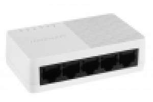 HIKVISION SWITCH 5 PORT GIGABIT UNMANAGED DESKTOP SWITCH 5 GIGABIT RJ45 PORTS, DESKTOP PLASTIC SWITC