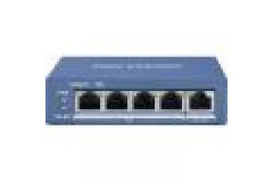 HIKVISION SWITCH 4 PORT GIGABIT UNMANAGED POE SWITCH  1 GIGABIT RJ45 UPLINK PORT, 802.3AF/AT, POE PO