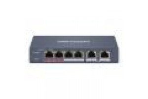 SWITCH HIKVISION SMART MANAGED HI-POE 10/100 L2, 4 10/100M RJ45 POE PORTS, 2 10/100M RJ45 PORT, 802. SWITCH HIKVISION SMART MANAGED HI-POE 10/100 L2, 4 10/100M RJ45 POE PORTS, 2 10/100M RJ45 PORT, 802.