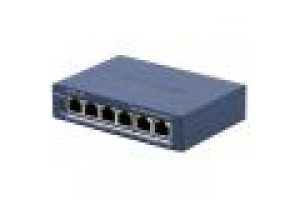 SWITCH HIKVISION SMART MANAGED POE GIGABIT L2, 4 GIGABIT RJ45 POE PORTS, 1 GIGABIT RJ45 PORT, 1 GIGA