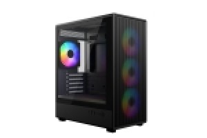 Cooler Master Elite 350 Black, mini tower supporto MB mATX/mITX, mesh, ventole 4x120mm ARGB incluse, Cooler Master Elite 350 Black, mini tower supporto MB mATX/mITX, mesh, ventole 4x120mm ARGB incluse,
