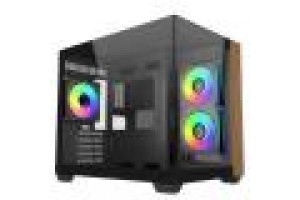 COOLER MASTER CASE ELITE 481 WOOD, NERO