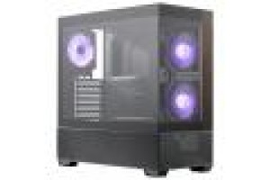 Cooler Master Elite 690 Wood Black, mid tower, supporto MB ATX/mATX/mITX, "fishtank", pannello legno Cooler Master Elite 690 Wood Black, mid tower, supporto MB ATX/mATX/mITX, "fishtank", pannello legno
