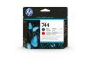 HP CART INK 744 NERO OPACO + ROSSO