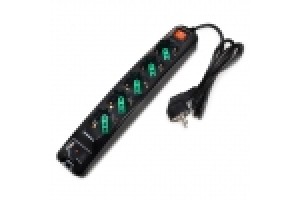 TECNOWARE POWER CLEANER INPUT SCHUKO - 5 OUTPUT ITA/SCHUKO + USB-A, USB-C