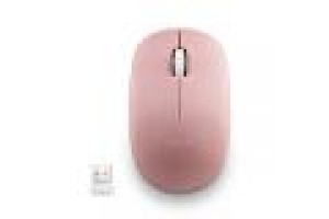 NGS MOUSE WIRELESS 2.4 GHZ,CON ROTELLA, SILENZIOSO, USB NANO, ROSA