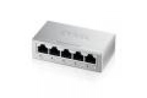 ZYXEL SWITCH UNMANAGED GS-105B V5 , 5 PORTE GIGABIT, CHASSIS METALLO, DESKTOP