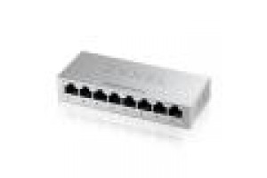 ZYXEL SWITCH UNMANAGED GS-108B V5 , 8 PORTE GIGABIT, CHASSIS METALLO, DESKTOP