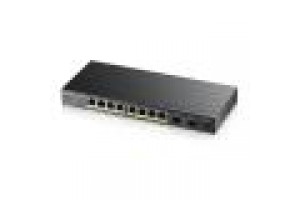 ZYXEL SWITCH UNMANAGED, 8XGB POE EROG.FINO 120W, 2X SFP GIGABIT,SENZA VENTOLE, DESKTOP