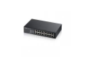 ZYXEL SWITCH UNMANAGED 16 PORTE GIGABIT, DESIGN SENZA VENTOLE, DESKTOP/RACK