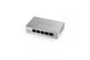 ZYXEL SWITCH UNMANAGED PLUS 5 PORTE GIGABIT, EASY MANAGEMENT PER VLAN, QoS, DESIGN SENZA VENTOLE, DESKTOP