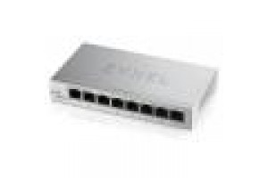 ZYXEL SWITCH UNMANAGED PLUS 8 PORTE GIGABIT, EASY MANAGEMENT PER VLAN, QoS, DESIGN SENZA VENTOLE, DE
