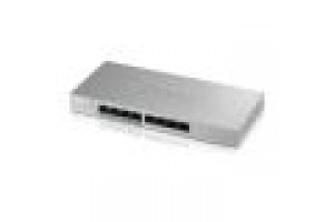 ZYXEL SWITCH UNMANAGED PLUS 8 PORTE GIGABIT (4 PoE), EASY MANAGEMENT PER VLAN, QoS, DESIGN SENZA VENTOLE, DESKTOP
