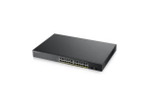 ZYXEL SWITCH MANAGED 24 PORTE GIGABIT+2 SFP GIGABIT, IPV6, VLAN, DESIGN SENZA VENTOLE, RACK