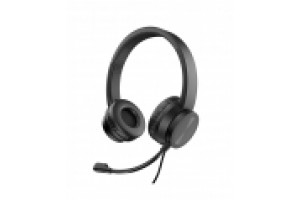 VULTECH CUFFIE CON MICROFONOCON ARCHETTO REGOLABILE, CON FILO USB