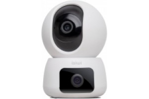 ISIWI TELECAMERA WIRELESS TWIN DOPPIA OTTICA 2K DOME MOTORIZZATA IR LED AUDIO BIDIREZIONALE SD CARD ISIWI TELECAMERA WIRELESS TWIN DOPPIA OTTICA 2K DOME MOTORIZZATA IR LED AUDIO BIDIREZIONALE SD CARD