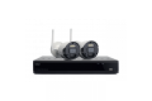 ISIWI KIT WIRELESS CONNECT S2 ISW-K1N8BF2MP-2 GEN1 NVR 8 CANALI + 2 TELECAMERE IP 1080P 2MPX WIRELES