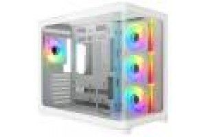ITEK CASE DARK CAVE CURVED, GAMING TOWER, ATX, 4X12CM  ARGB FAN, 2XUSB3, TYPE-C, CURVED TEMP GLASS S