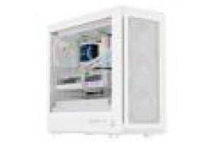 ITEK CASE MESHCORE 36W GAMING TOWER  ATX  4x14CM ARGB FAN 2xUSB3 TYPE-C TEMP GLASS SIDE PANEL   WHI