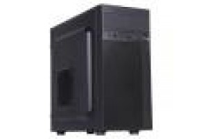ITEK CASE THEON - MID TOWER, MATX, PSU 500W,  2XUSB3, FULL BLACK