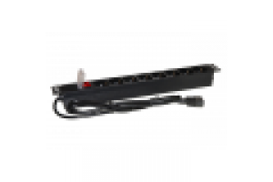 LINK MULTIPRESA DA RACK 19" 8 PRESE UNIVERSALI CON INTERRUTTORE SPINA C14