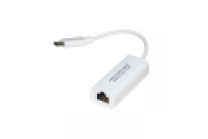 LINK ADATTATORE USB-C MASCHIO - CONNETTORE RJ45 FEMMINA PER RETI GIGABIT 10/100/1000