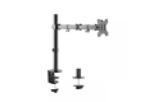 LINK BRACCIO SUPPORTO DA TAVOLO CON MORSA A DUE SNODI PER VIDEO 13-32" FINO A 8 KG LINK BRACCIO SUPPORTO DA TAVOLO CON MORSA A DUE SNODI PER VIDEO 13-32" FINO A 8 KG