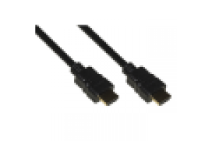 LINK CAVO HDMI 4KX2K 30HZ 3D+ETHERNET CONTATTI DORATI MT 15 COLORE NERO