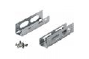 LINK COPPIA FRAME UNIVERSALE IN METALLO CON VITI HD 3,5 PER MONTAGGIO SU ALLOGGIAMENTI 5.25