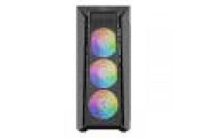 COOLER MASTER CASE MASTERBOX 520 MESH MID TOWER ATX/M-ATX, USB 3, USB TYPE C, 3X ARGB 120MM FANS INC