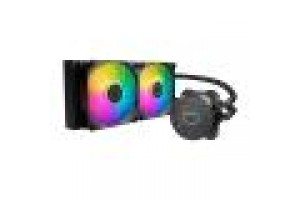 COOLER MASTER DISSIPATORE A LIQUIDO MASTERLIQUID 240 CORE II SKT UNIVERSALE 2X120MM ARGB FANS BIANCO