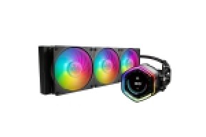COOLER MASTER DISSIPATORE A LIQUIDO 3 VENTOLE MOBIUS 120 ARGB SCHERMO LCD PERS DA 2.1 POLLICI