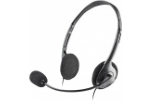 NGS CUFFIE CON MICROFONO REGOLABILE, CONNES AUDIO 3,5mm+ADATTATORE DOPPIO JACK 3,5mm,CAVO1,5M