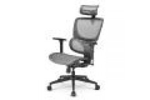 SHARKOON SEDIA OFFICE, FULL MESH, CLASS-4 GASLIFT, 3D ARMREST  HEADREST, 5 HEIGHTS ADJUSTABLE BACKR