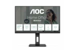 AOC MONITOR 27 LED IPS QHD 16:9 4MS 350 CDM, USB-C, PIVOT, DP/2HDMI, MULTIMEDIALE